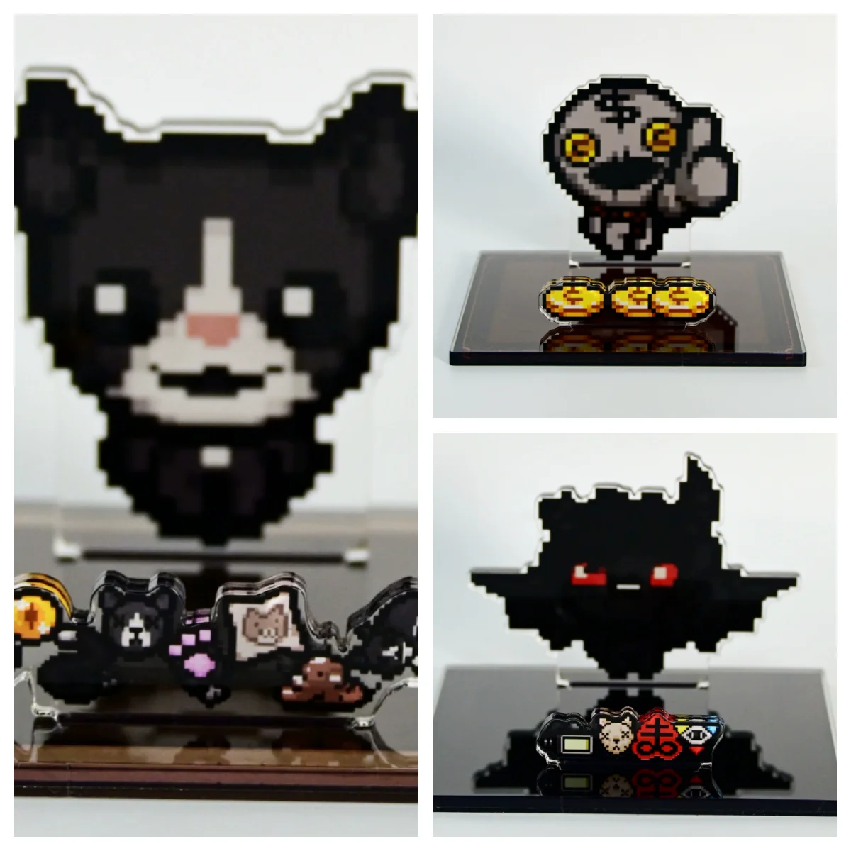 Фото Акриловый держатель для телефона The Binding of Isaac, подставка для телефона Dingle Tainted Keeper и подставка для телефона Isaac, а также подставка для телефона Azazel для фанатов. №2