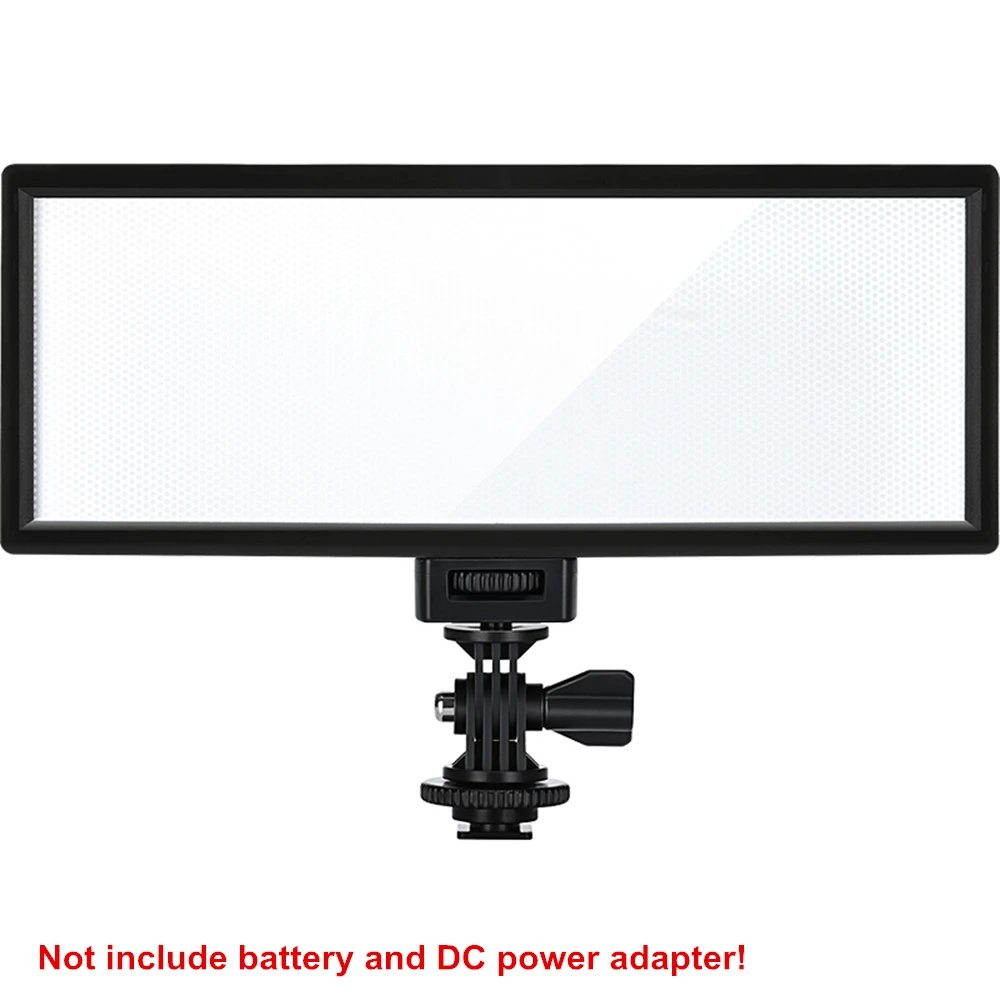 

Viltrox L132T 3200-5600K Bi-Color LED Video Light Dimmable DSLR Studio Lamp Panel CRI 95+ for SLR /Video Camera Dual Power Mode