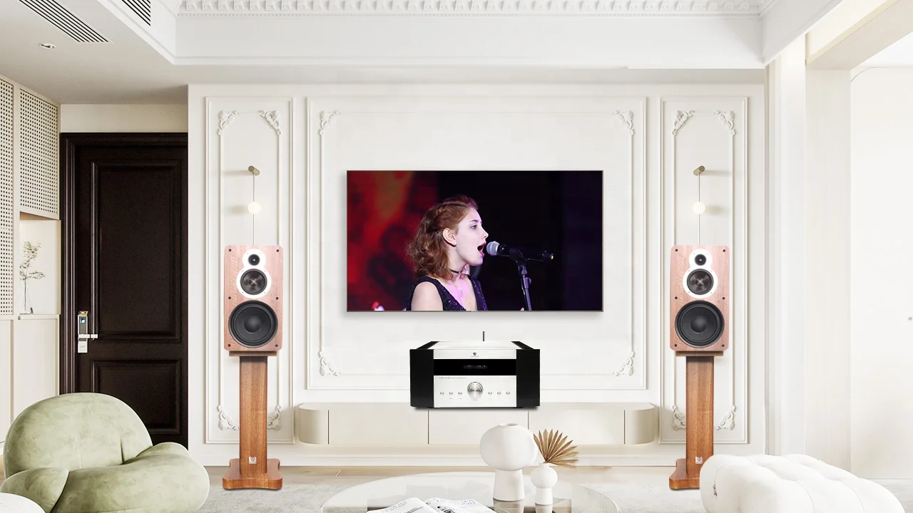 ToneWinner AD-99D Hi-Fi усилитель с предусилителем USB TF-картой аудио APE FLAC WAV мощности