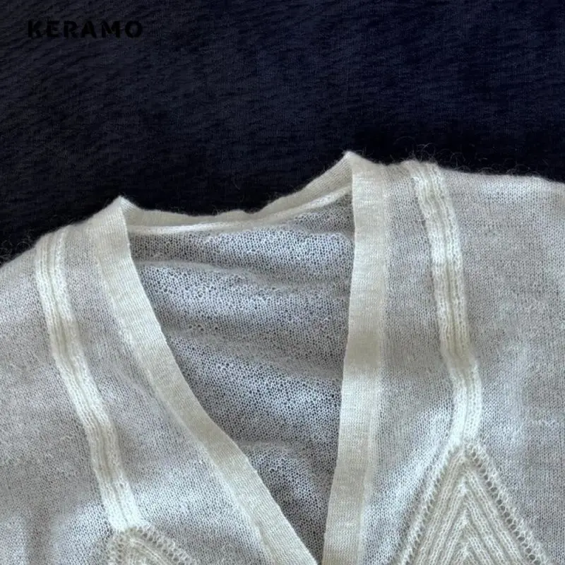 Весна 2022 Hotsweet Fairy Coquette вязаные кардиганы с длинными рукавами женские Gyaru