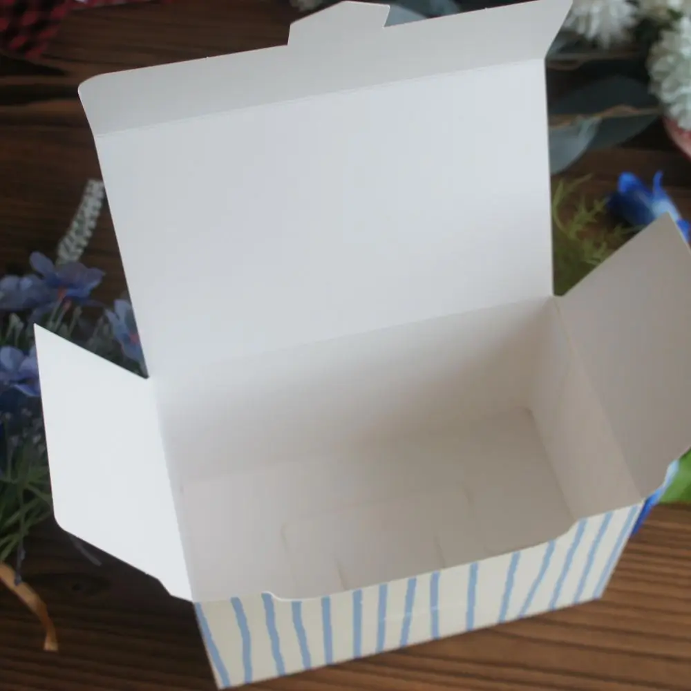 17*9*10 см 10 шт. синяя линия для бега собаки бумажная коробка конфеты сладкая