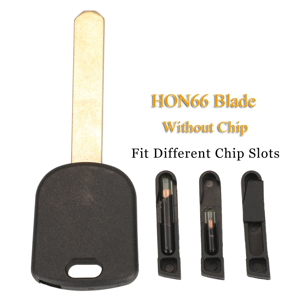 

Jingyuqin новый чехол для транспондерного ключа для HONDA Fob HON66 Blade, подходит для 3 спецификаций чипов