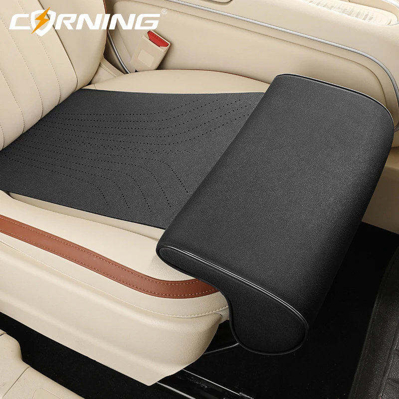 Удлинительный коврик для поддержки ног автомобильного сиденья, универсальный автомобильный удлинитель, подушка для поддержки ног, подушка для сиденья из пены с эффектом памяти водителя, набивка сиденья