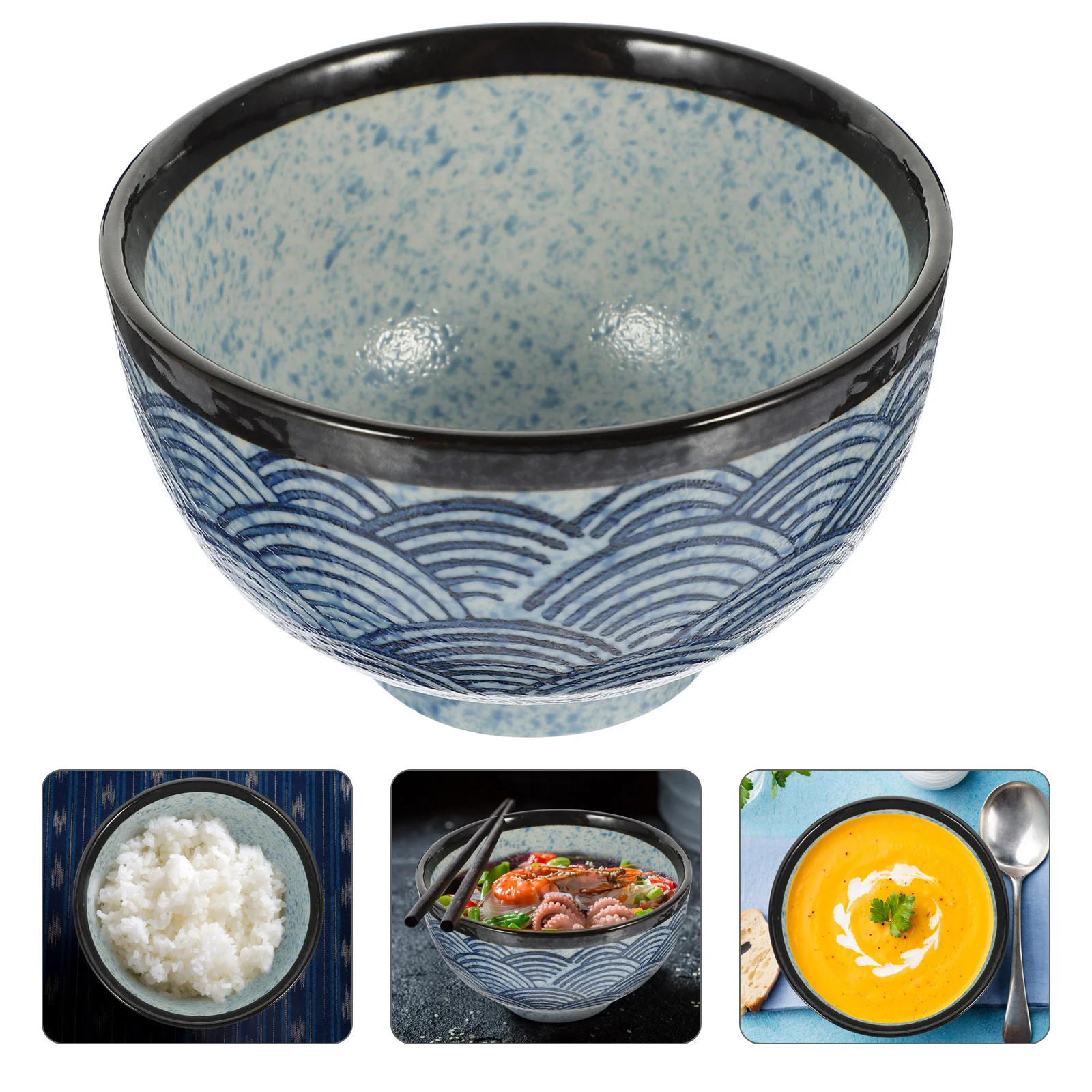 

Bowl Water Bowl Sushi Rice Bowl Japanese Bowl Japanese-style Japanese Dish Set Ramen Noodle Bowl