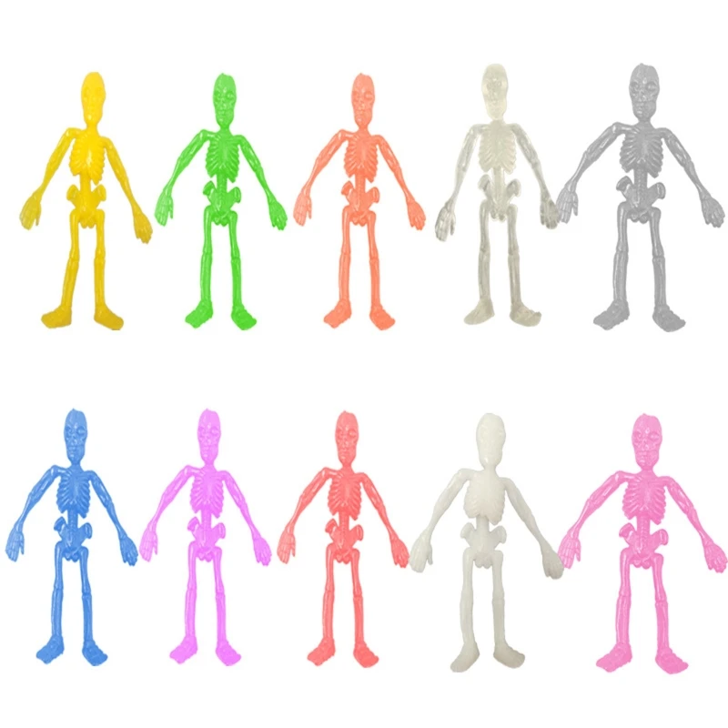 

Stretchy Fidget Pressure Relieve Skeleton Anxiety Mini Doll for Kids Focus Calm DropShipping