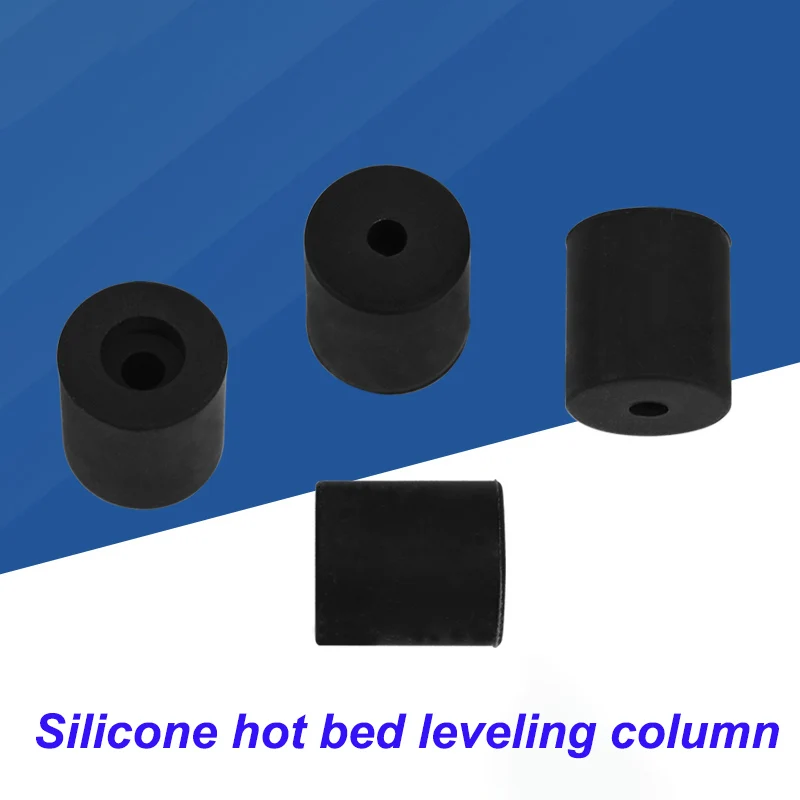 

High Temperature Resistant/Wear-resistant Silicone Hot Bed Leveling Column For 3D Accessories Platform Silicone Shock Absorber