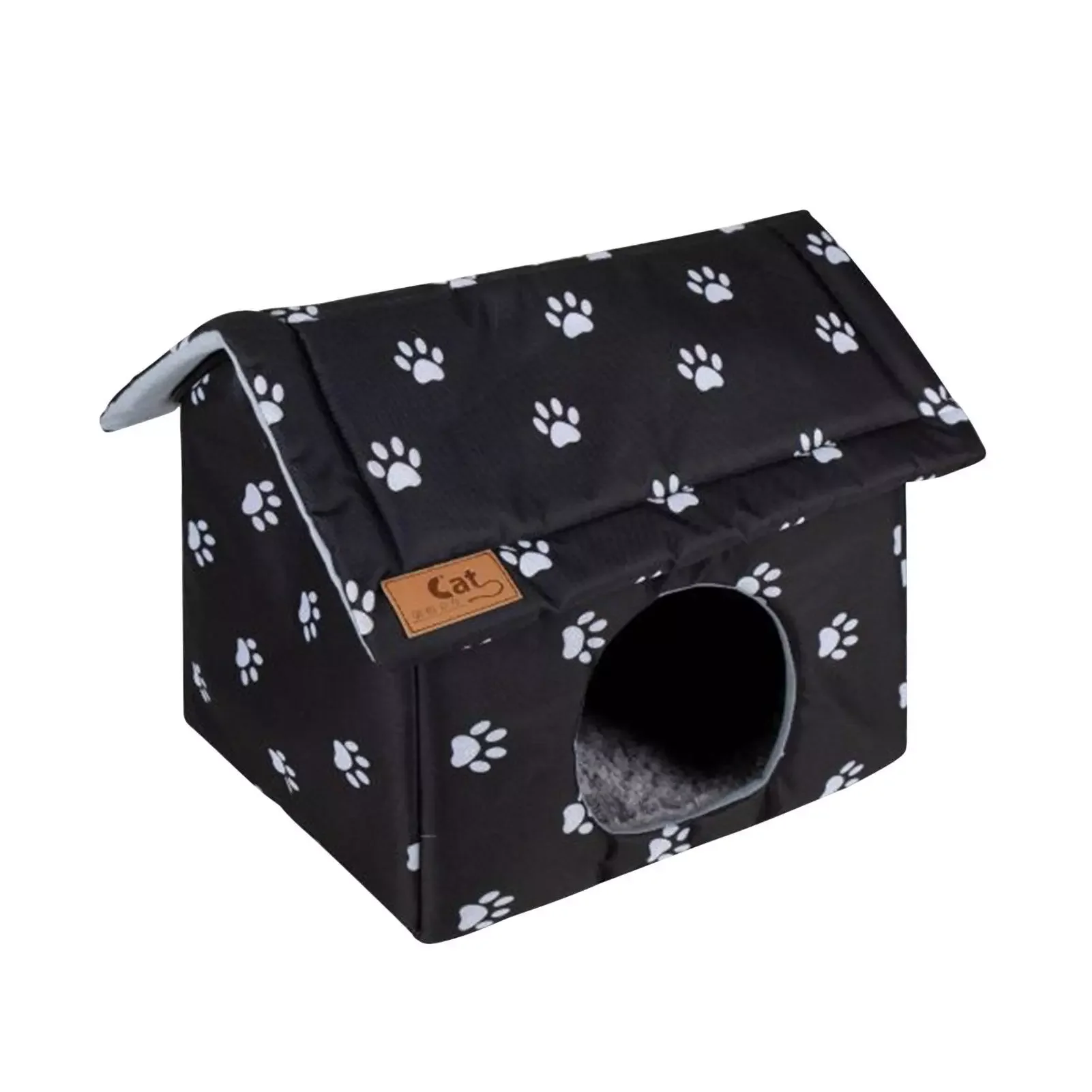 

Indoor Kitty Shelter Free From Harshness Pet Products Outdoor Kitty House Cat Shelter Warmest Care Semi-closed Dog Cave Tent