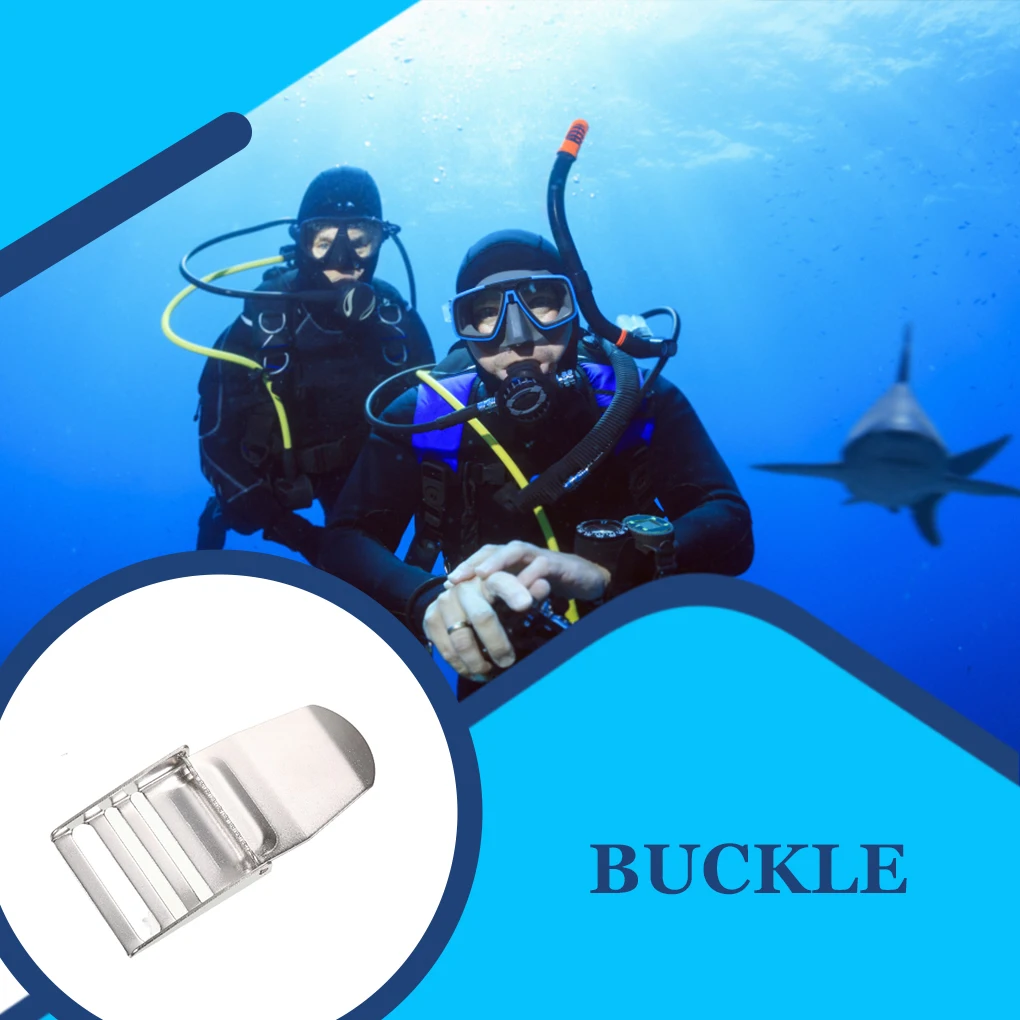 

Buckle Snorkel Strap Stainless Steel Brand New Clip Durable Buckles Free