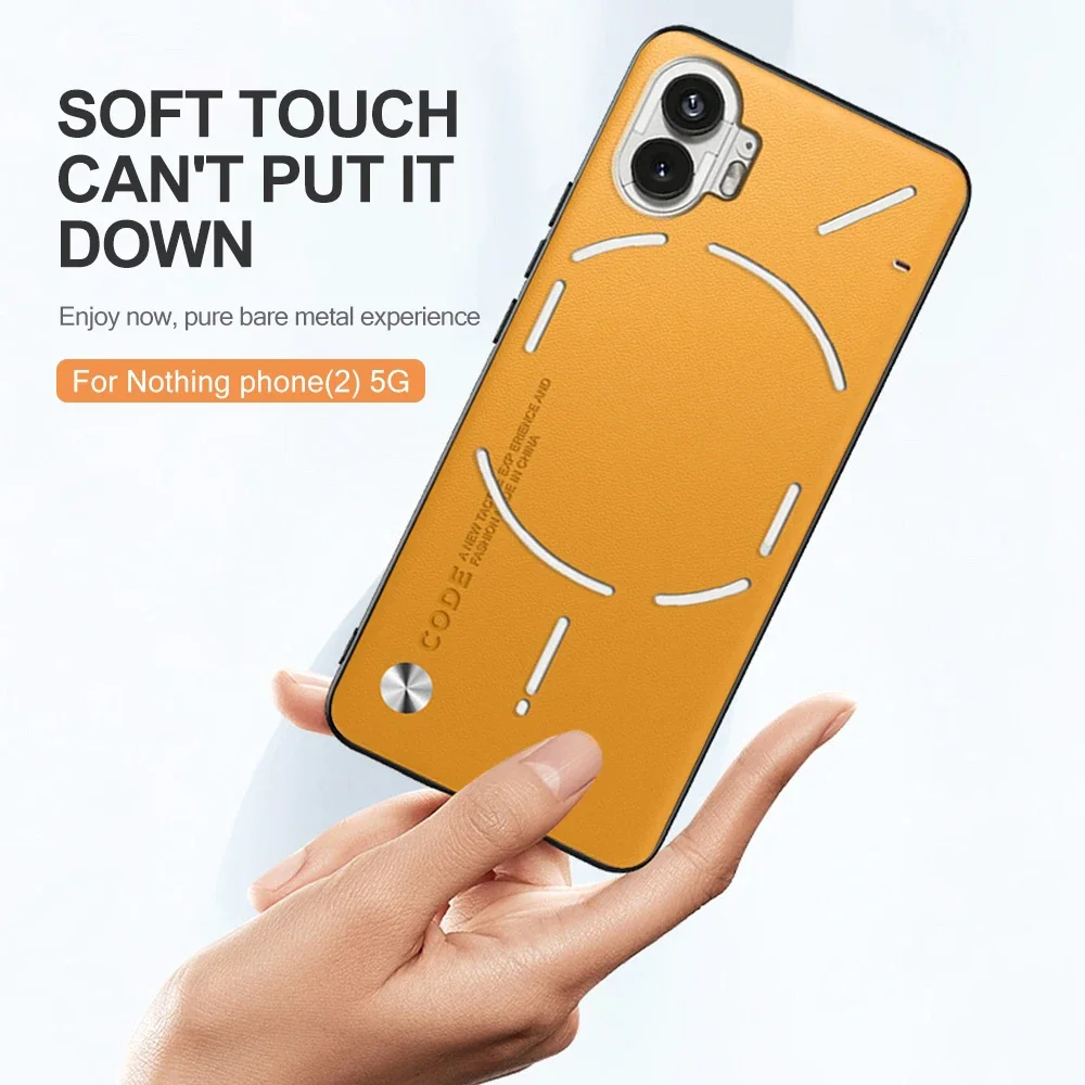 NothingPhone 2 Чехол Кожаный противоударный защитный чехол для телефона ничего 1 (2) (1)