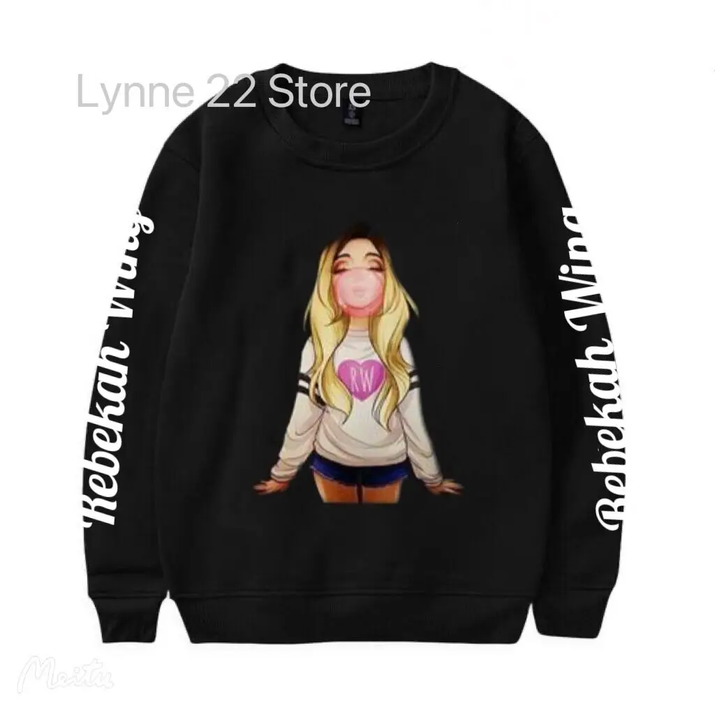 Новая повседневная толстовка rebeka Wing Merch и альбом свитер с 2D принтом круглым