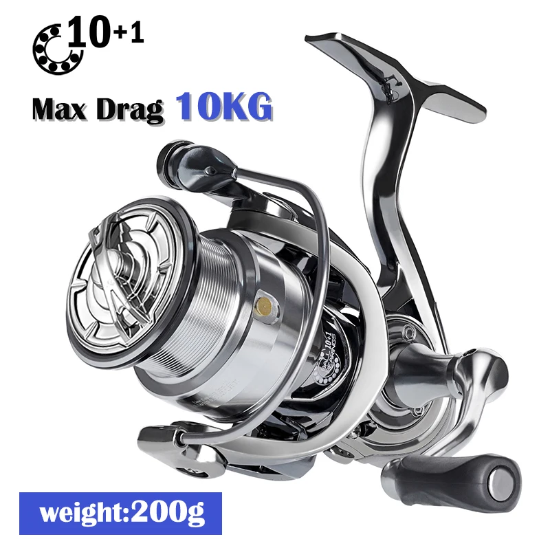 2023 new Spinning Sea Fishing Reel 10+1BB Ultralight 6.3:1Ge