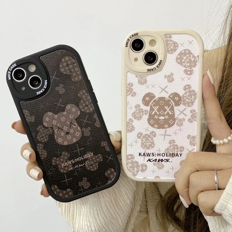 

Little Bear Phone Case Suitable for iPhone 14 13 12 11 Pro Max XS Max X XR 8 7 Plus Soft Case Protector Fall Prevention