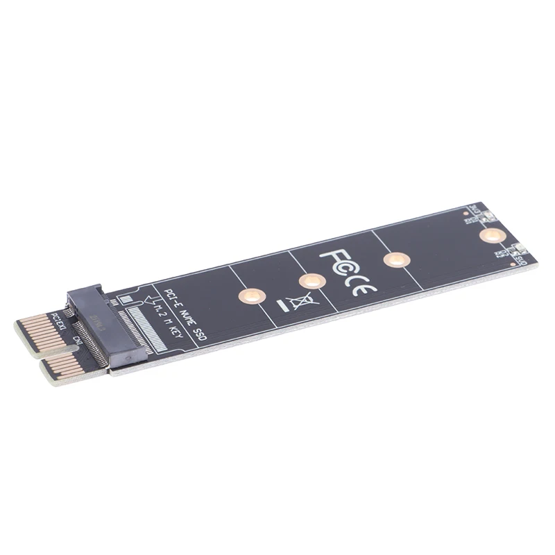 Фото Адаптер PCIe на M.2 NVMe SSD, переходник PCIe x1, разъем M-Key PCI Express для внутренних твердотельных накопителей - F(x) №4