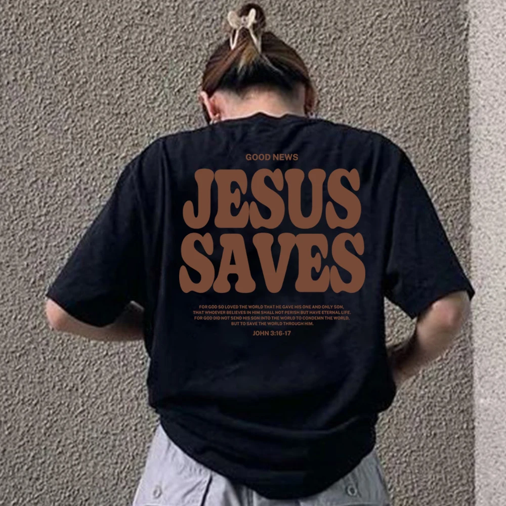 Футболка с изображением Иисуса и Христианской Библии