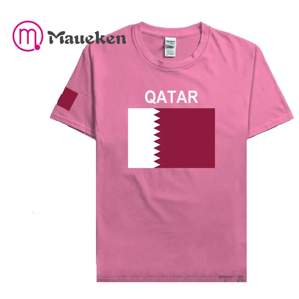 2022 г. мужские футболки с государственной командой Катара футболка из 100% хлопка