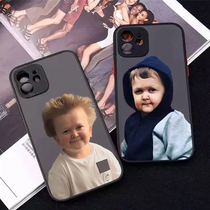 

Funny hasbulla Phone Case for iPhone 14 11 12 13 Mini Pro Max 8 7 Plus X XR XS MAX Translucent Matte Cover
