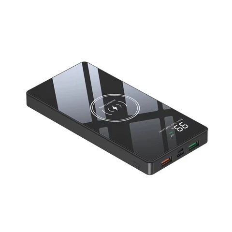 20000 мАч Qi Беспроводной внешний аккумулятор 22,5 Вт Быстрая зарядка 15 Вт Беспроводное зарядное устройство Портативная батарея для iPhone 15 Samsung Xiaomi Huawei