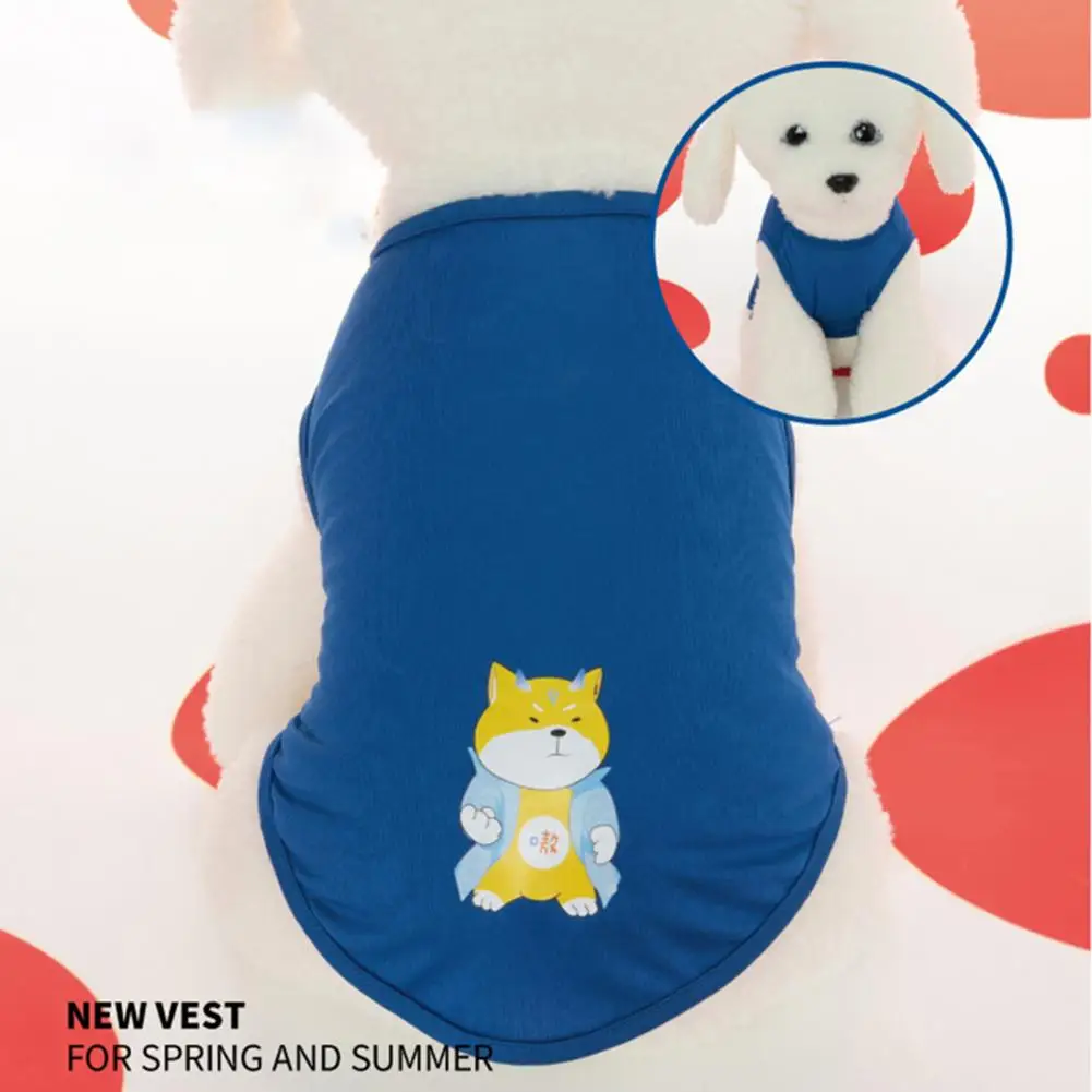 

Sweat-absorbent Fashion Outfit Pet Vest Dog Sleeveless Clothes Pet Clothes