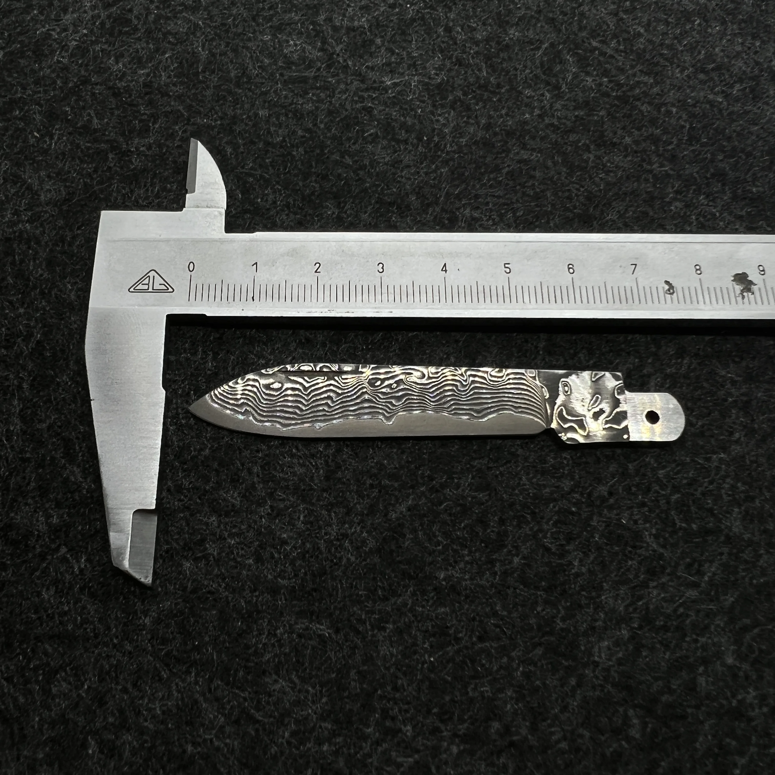 1 шт. лезвие из дамасской стали VG10 ручной работы для швейцарского армейского ножа