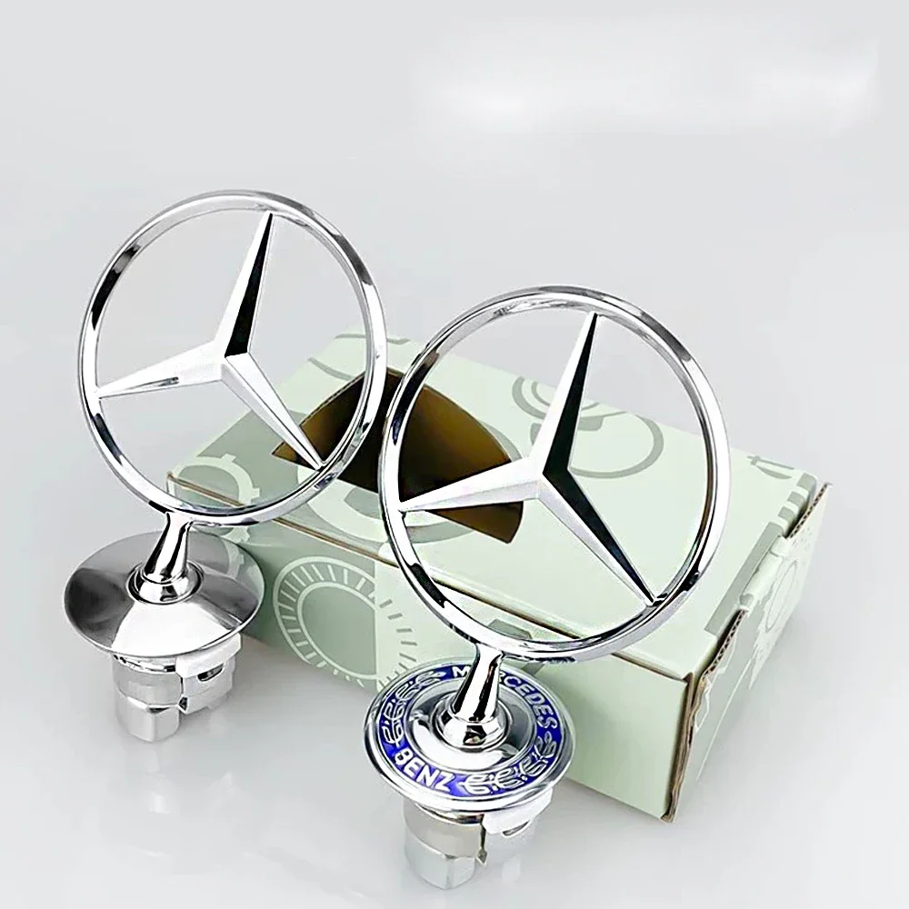 Эмблема Mercedes Benz Star Bonnet капот автомобиля передний хромированный логотип для E S Class