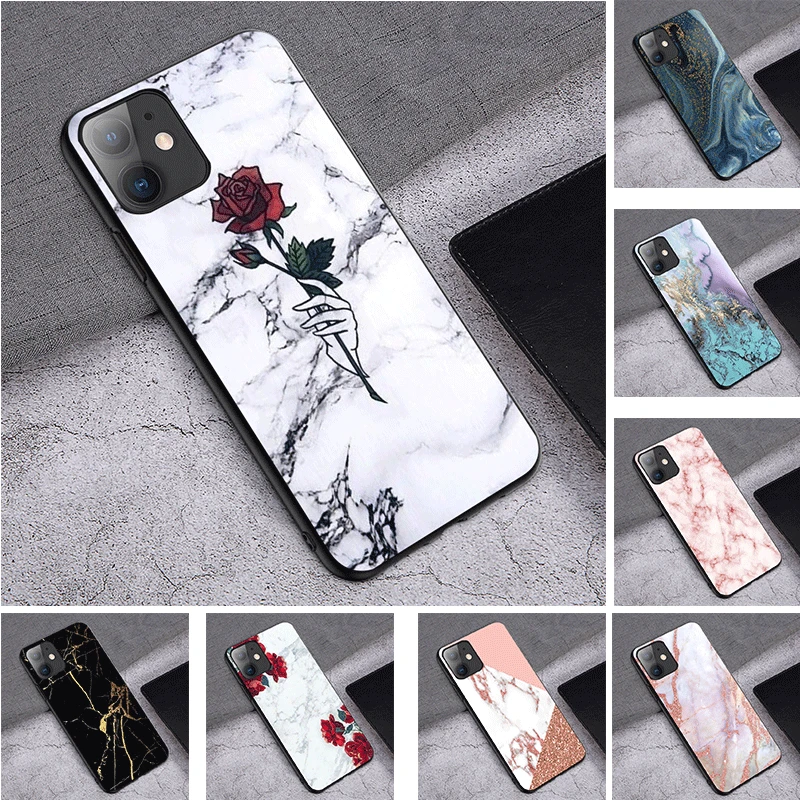 

Case for Huawei Y8P NOVA 3i P30 Lite 2i Y6P Y7 Prime Y7A Y9 Honor 20 5T Y6 Cases Cover Marble Aesthetic
