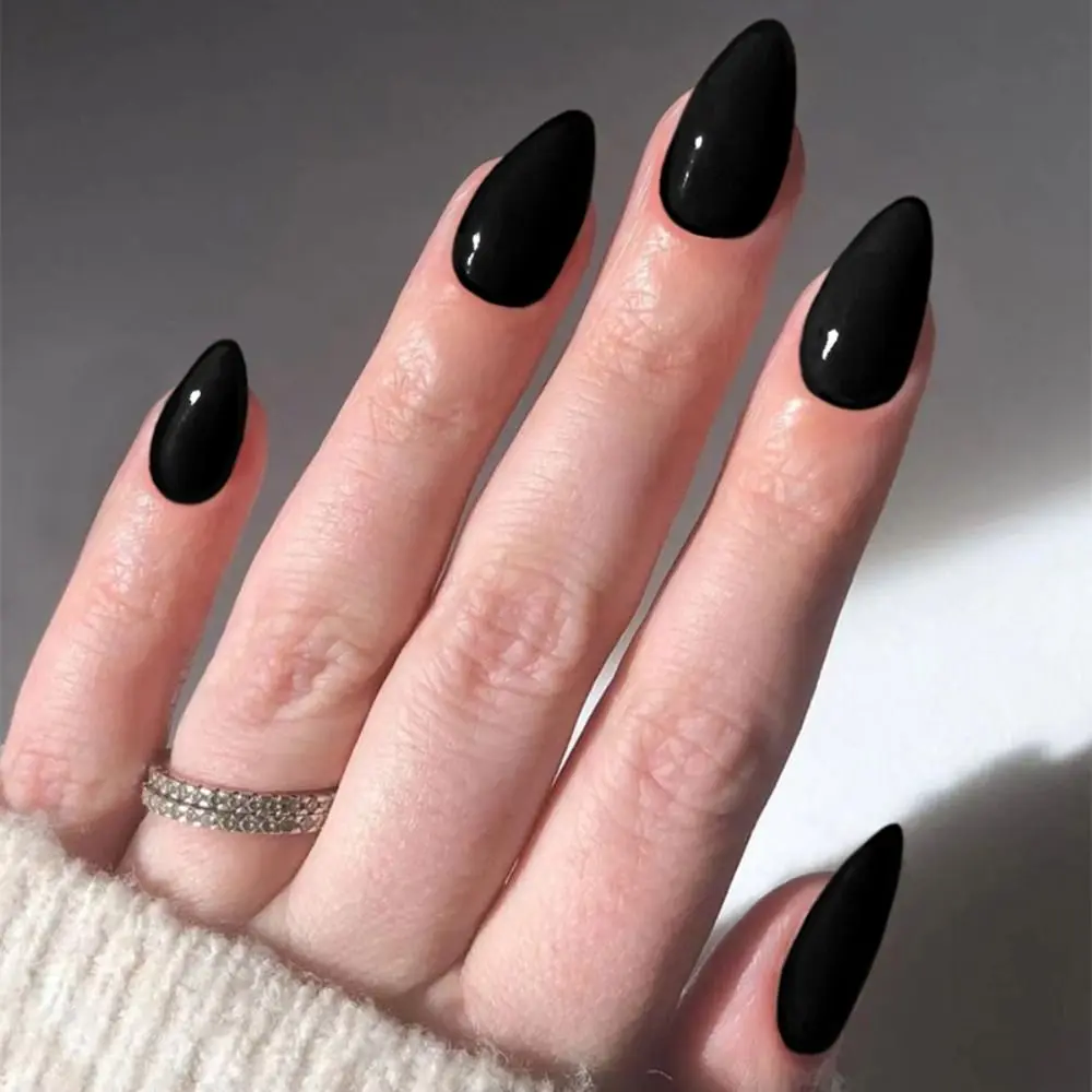 Французские накладные ногти Cat Press on Nails клубничный пластик 24шт
