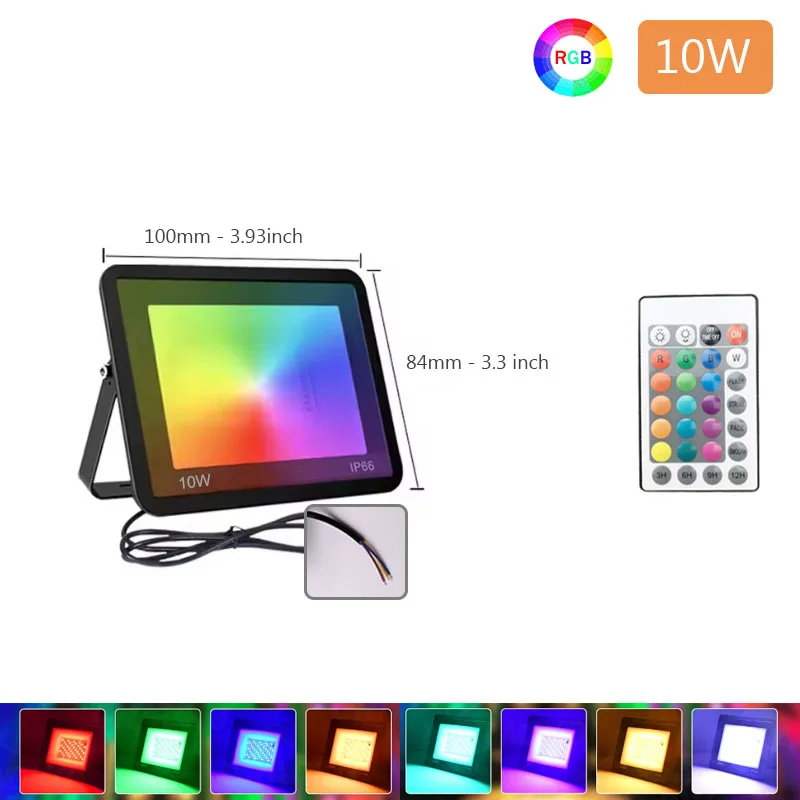 

Adiodo RGB прожектор 220В