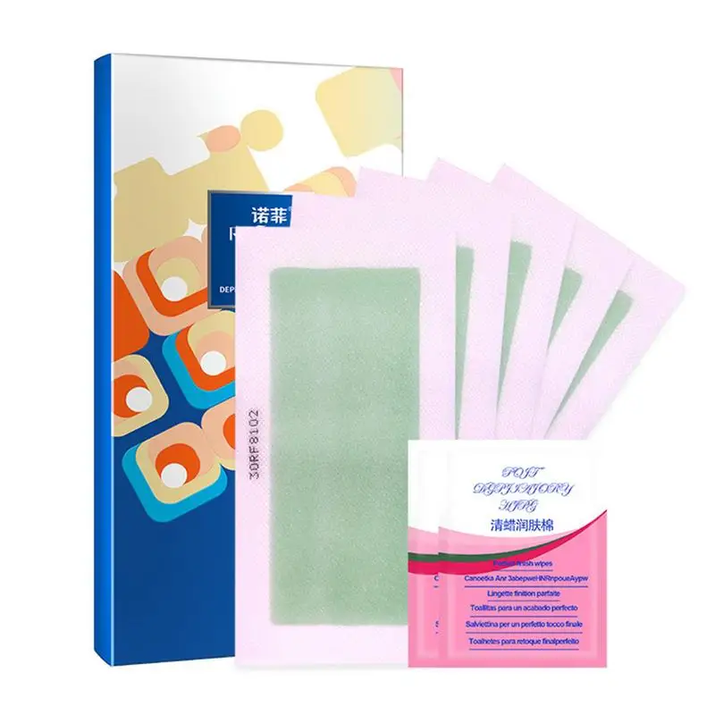 

Полоски для зоны бикини 24 шт. полоски для депиляции лица безопасные односторонние многофункциональные удобные быстродействующие полоски для подмышек восковые полоски для бровей