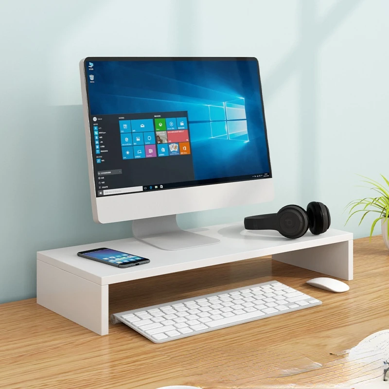 

Поднятые полки для настольного компьютера, подставка для хранения мебели