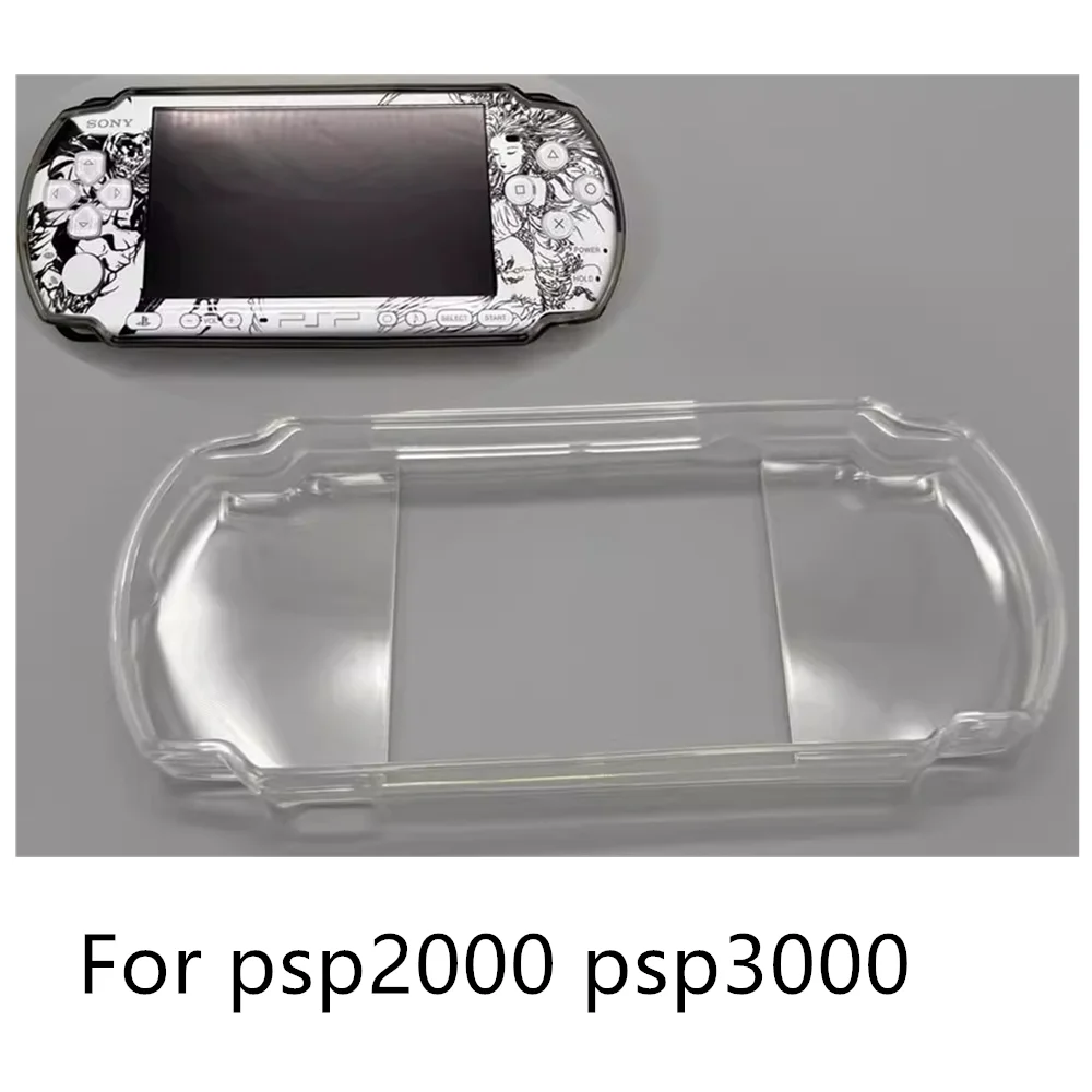 Фото Высококачественный силиконовый чехол из ТПУ для Sony PlayStation Portable/PSP2000, ручной мягкий чехол с кристаллами, защитный чехол для игровой консоли №1