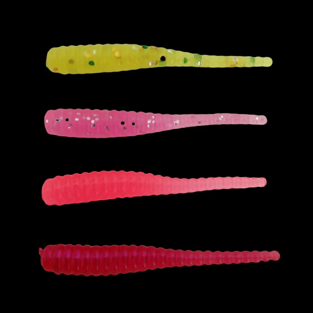 30 шт. 3 5 см 0 г мини-океанская рок-рыбалка мягкие приманки червячные искусственные