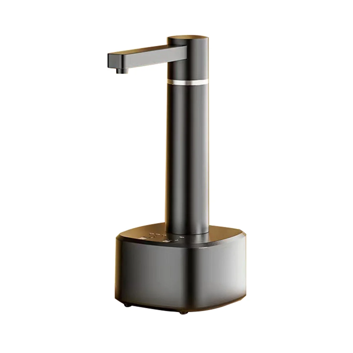 

Автоматический диспенсер для воды, электрический насос с подставкой, зарядка через USB, 3 режима, умный водяной насос, черный