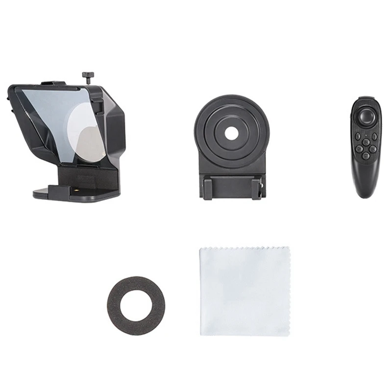 

Portable Mini Teleprompter Prompter for Smartphone Video Recording Live Interview