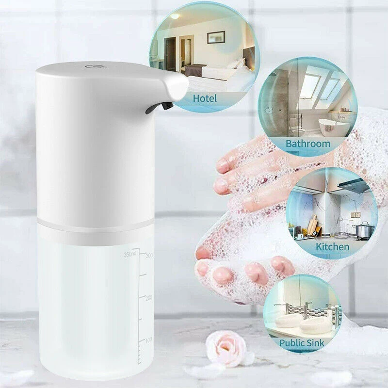 

Touchless Foaming Liquid Soap Dispenser Abs Hands-free Sanitizer For Kitchen Automatic Ir Sensor Smart Hand Washing Foam Washing