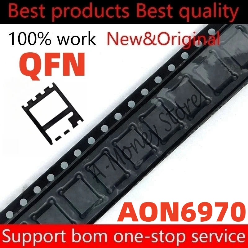 (10 шт.) 6970 AON6970 AO6970 QFN-8