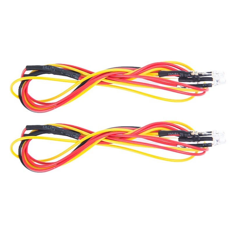 

Front Middle Rear Turn Signal LED Lights Lamp Group For WPL D42 1/10 RC Car Upgrade Parts Accessories