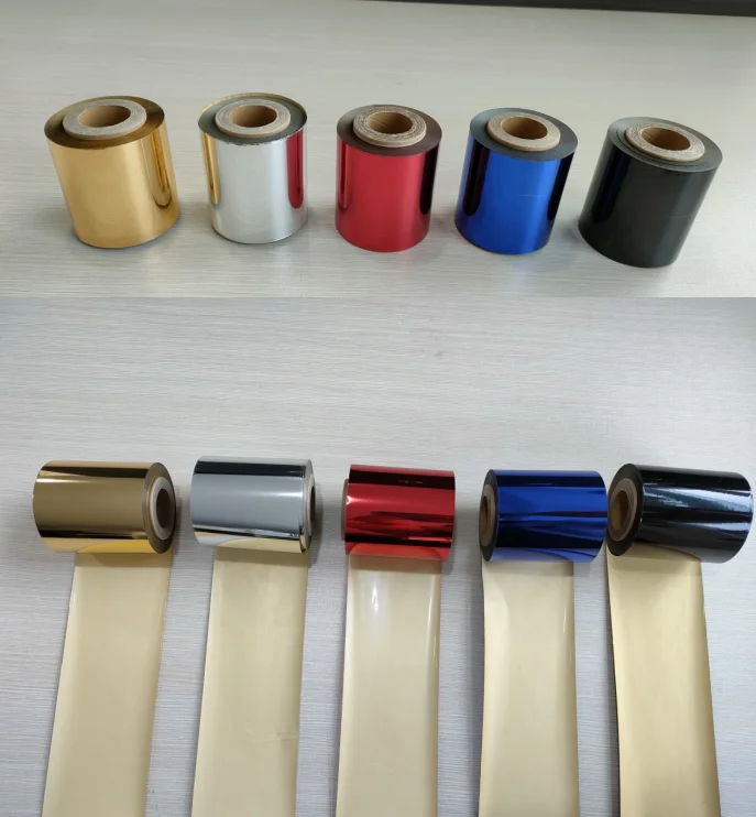 Фото Фольга для горячего тиснения серии Hot Stamping Foil, произведенная в Китае, высококачественные рулоны фольги для горячего тиснения, подходящие для ADL-330C. №2