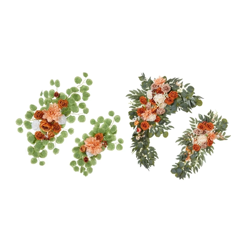 Свадебная арка Цветы Украшения для приема Букеты из искусственных роз