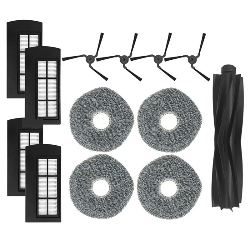 Replacement Parts Robot Vacuum Accessories For Eufy Clean X9 Pro Brush Roll Filter Side Mop