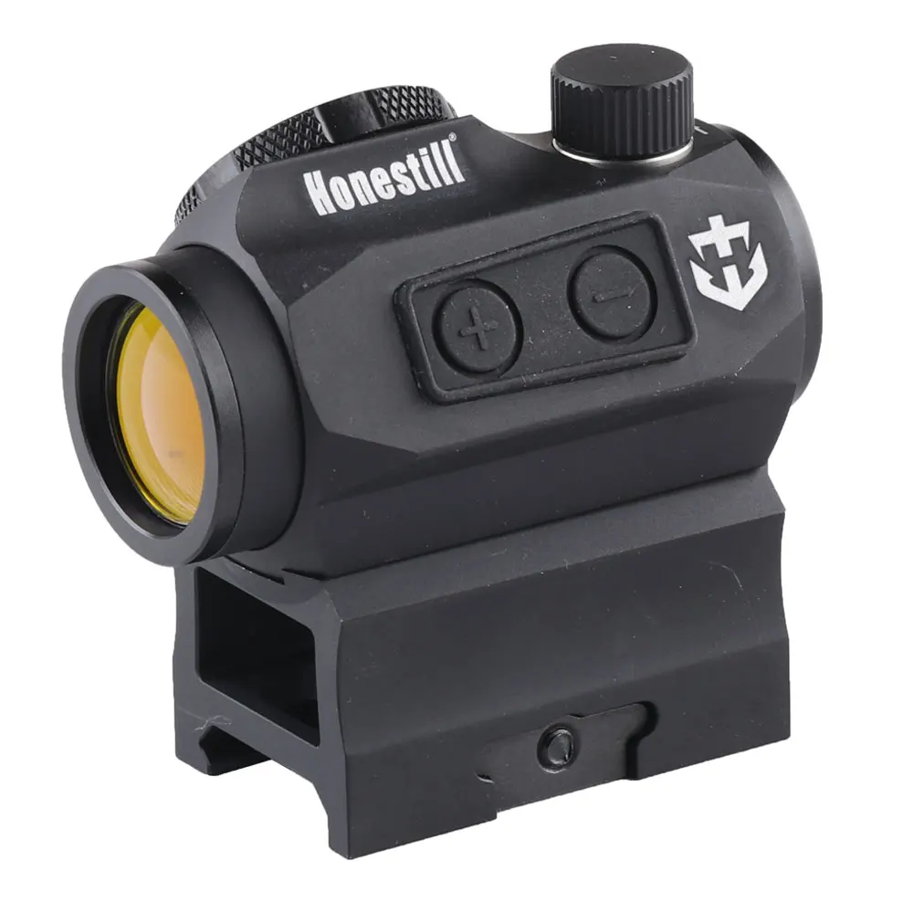 

Cyelee Red Dot Sight for Rifles 1x20mm 2MOA Shake Awake Reflex Sight Picatinny Gun Sight with Absolute Co Witness Riser