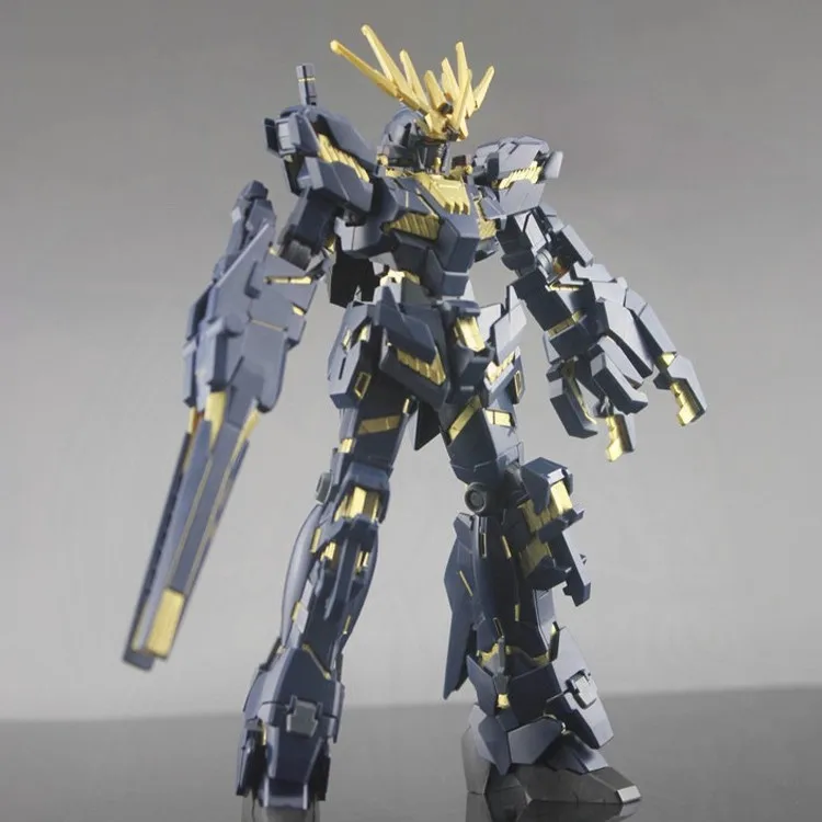 Фото Конструктор Bandai HG 1/144 HGUC RX-0 UNICORN GUNDAM 02 BANSHEE, модель аниме-истребителя, сборная модель, аниме-фигурка, игрушка, подарок для детей №5