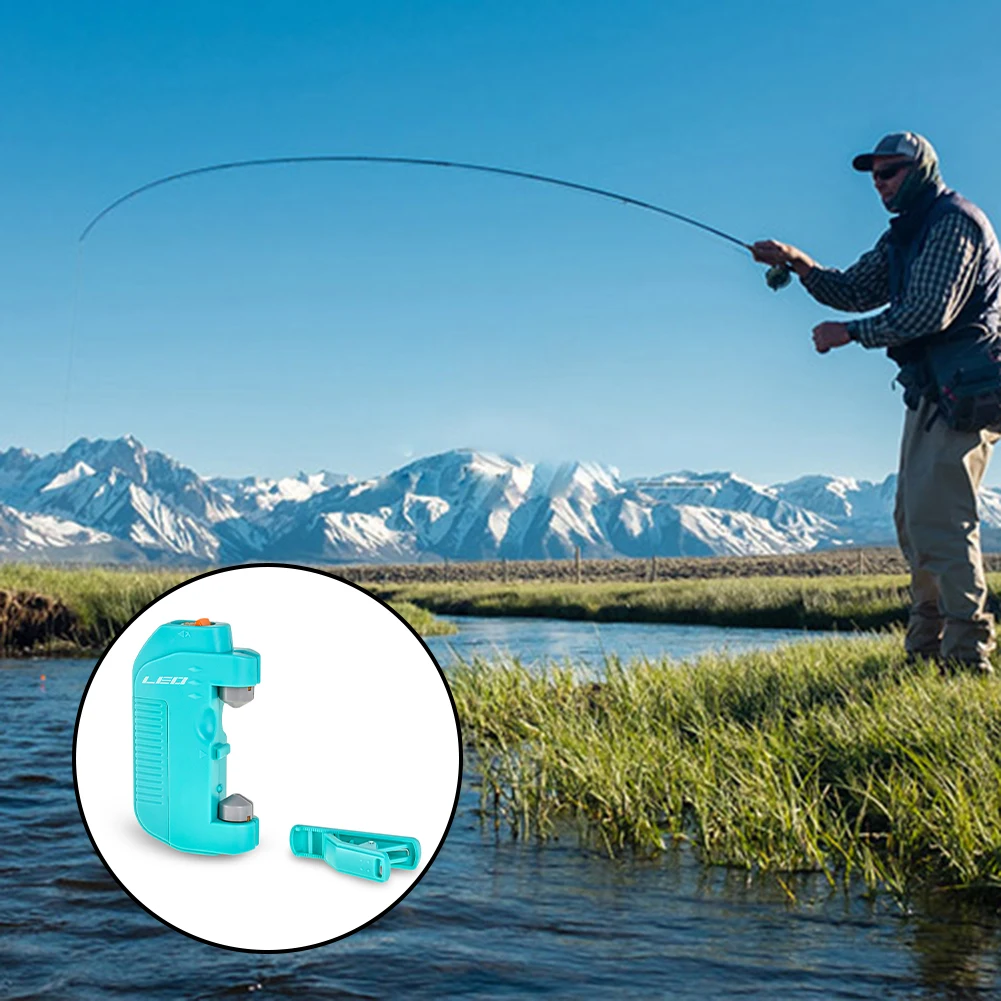 

1pc Knotter Machine Knotter Assist GT/FG/PR Knot Knotting Machine Electric Fishing Bobbin Winder For Anglers Ocean Jig Fishing