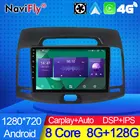 NaviFly 7862C 8G 128G 1280*720 Carplay Android многофункциональное автомобильное радио для Hyundai Elantra 4 HD 2006 - 2012 Авто видео