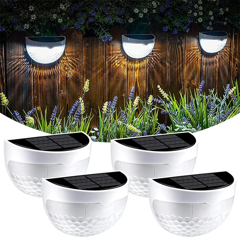 

LED Solar Light Wall Lamps Energy Garden Lamps Waterproof Solar Fence Lamp Christmas Decoration Festoon Led Light Outdoor