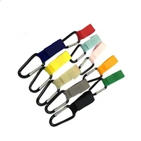 2pcs tactical nylon ribbon key hook webbing buckle hanging system belt buckle hanging multifunctional keychain
