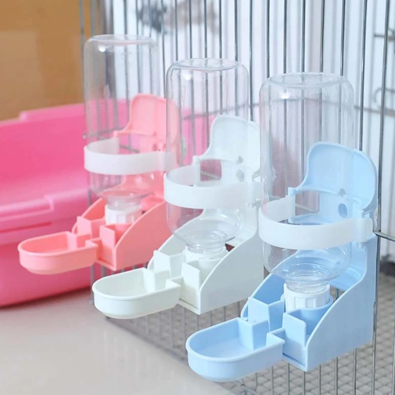 

2023Plastic Hamster Drinker Water Bottle Dispenser Feeder Hanging Pet Dog Guinea Pig Squirrel Rabbit Drinking Head Pipe Fountain