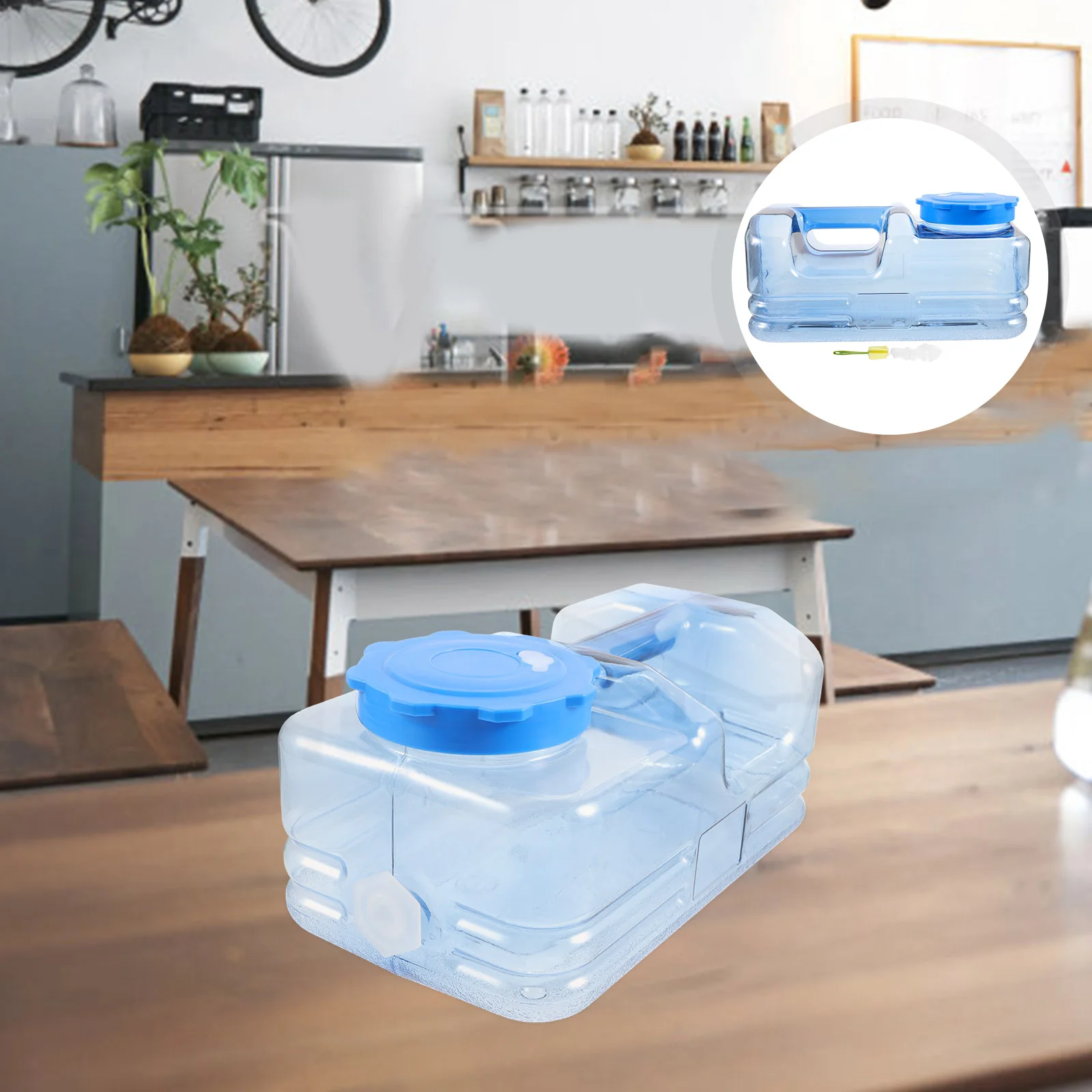 

Large Water Container Camping Water Container Portable Large Water Tank for Car Driving