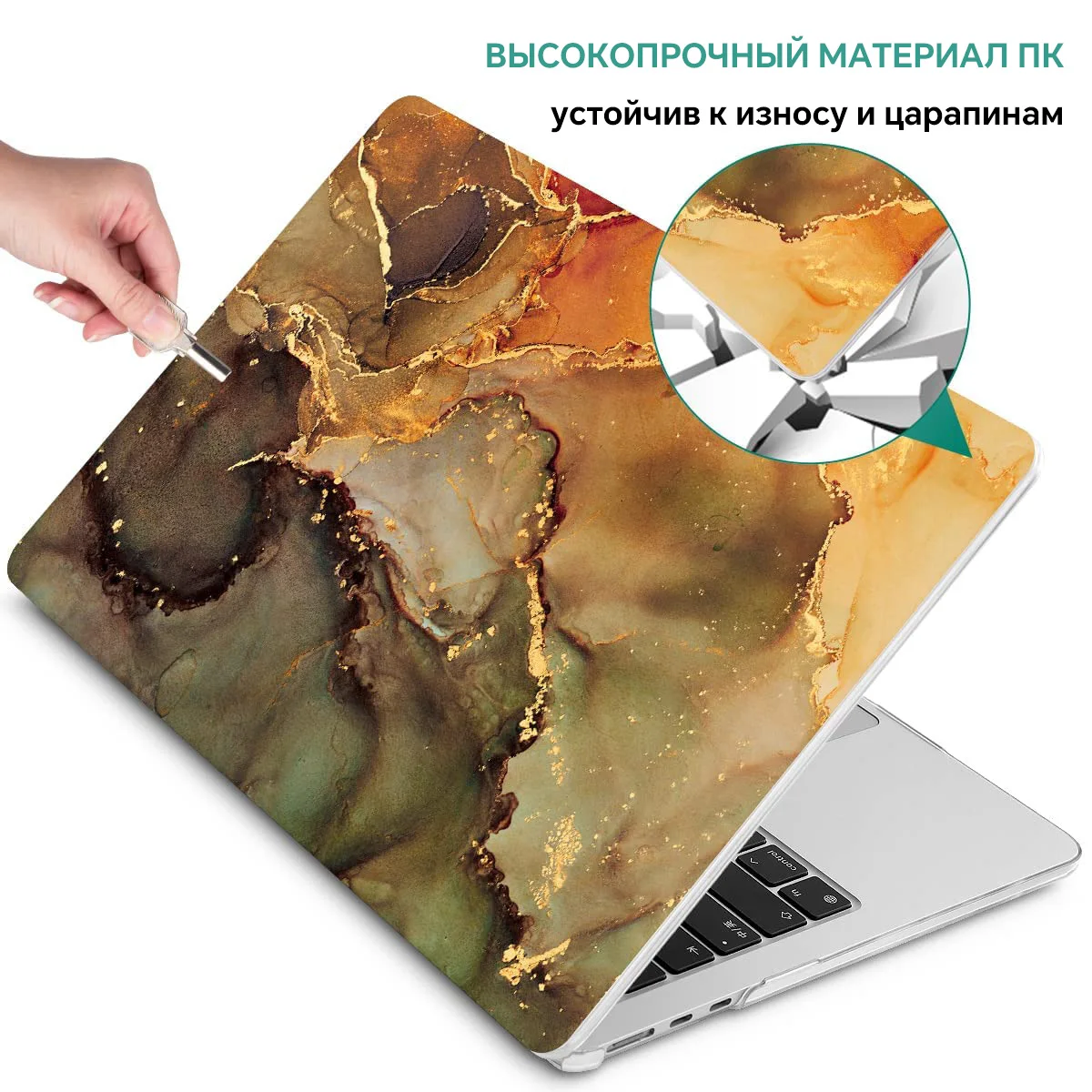 Чехол для ноутбука MacBook 11 13 14 15 16 дюймов Pro 2 A2442 A2779 Mac book Air 3 M2 6 A2681 Защитный чехол