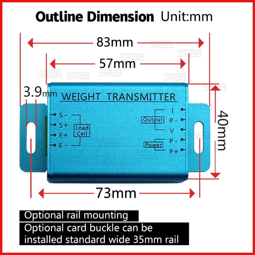 Высокоточный контроллер веса с нагрузкой 220 В индикатор 6-значный датчик нагрузки