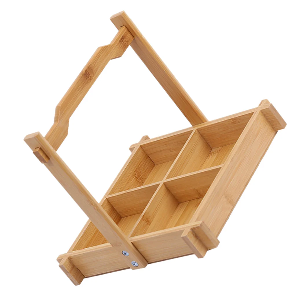 

Serving Tray Platter Divided Butler Dessert Pot Hot Dish Nuts Appetizer Trays Compartment Snack Candy Veggie Sashimi Wood Wooden